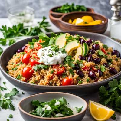 Mediterranean Bulgur Bowl