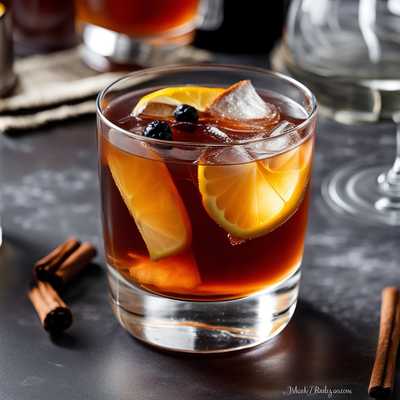 Smoked Maple Bourbon Cocktail